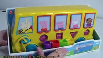 Peppa Pig George Susy Danny no Ônibus de Atividades – Brinquedos School Bus Toy Baby em Portugues