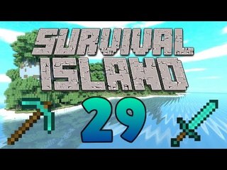 Exploring the Caves With Spawners! - (Minecraft Survival Island) - Episode 29