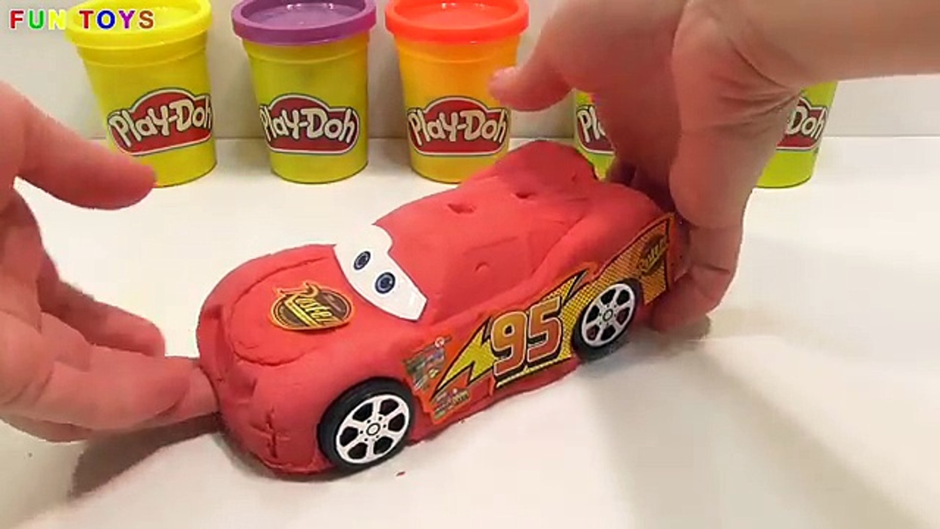 PlayDoh Arts Crafts Disney Pixar Cars Lightning McQueen, Clay Amazon