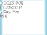 MacMemory Net 48GB DDR31333 ECC DIMM PC310600 DDR3 1333Mhz Kit for Apple Mac Pro 6x