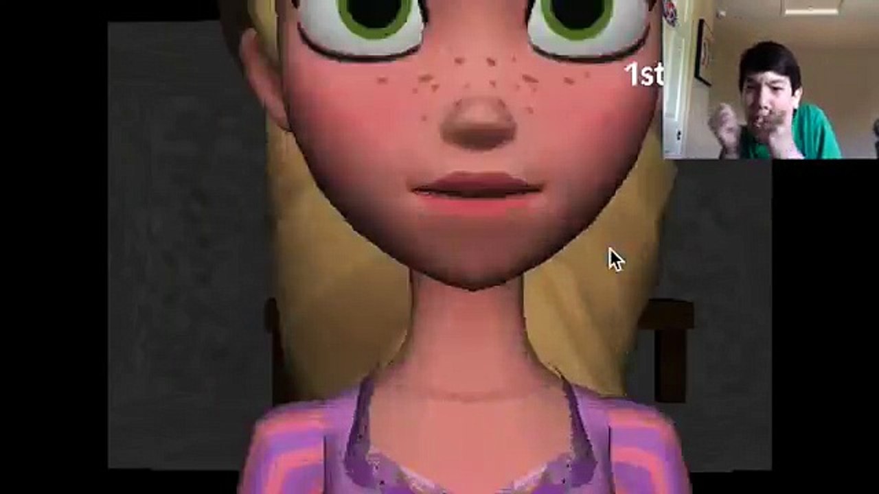 RAPUNZEL JUMPSCARES!! - Five Nights at Frozen