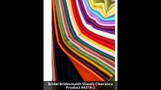 Bridal Bridesmaids Evening Shawls sale at YoursElegantly
