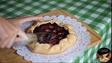 ПЕСОЧНЫЙ СЛИВОВЫЙ ПИРОГ