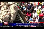 Personas ejercieron labores de rescate tras devastador terremoto en México