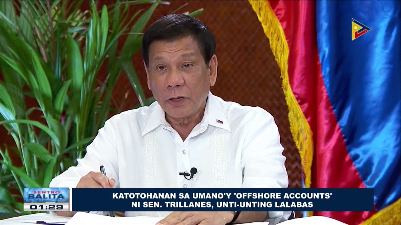 Katotohanan sa umano'y 'offshore accounts' ni Sen. Trillanes, unti-unting lalabas