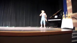 Hillbilly Banjo Player in the Talent Show