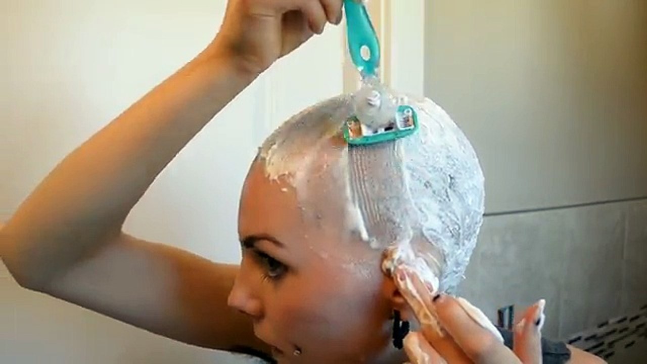 Shaving My Head Smooth