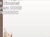 2GB kit 1GBx2 Upgrade for a Dell Dimension 5100 System DDR2 PC26400 NONECC
