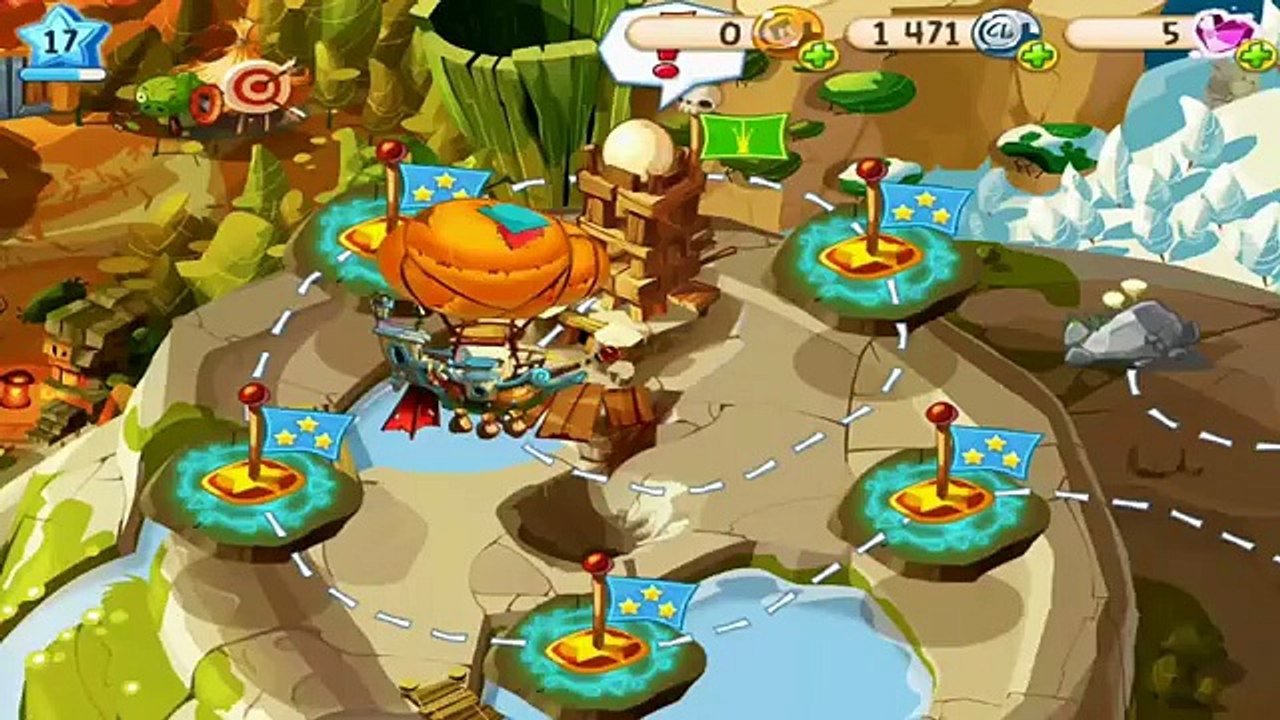 Angry Birds Epic Château de wizpig la fin combat final / Wizpigs Castle the end solution 3 étoiles