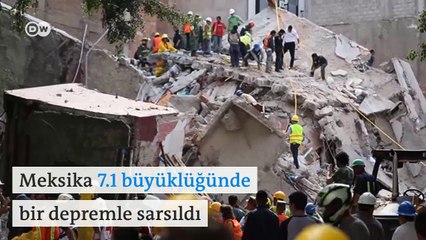 Meksika'da şiddetli deprem