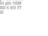 Komputerbay 4GB DDR3 SODIMM 204 pin 1066Mhz PC3 8500 4 GB 77720