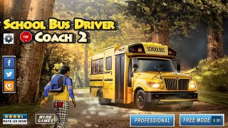 School Bus Driver Coach 2 - Android Gameplay HD