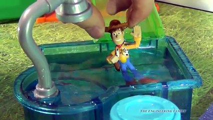 TOY STORY COLOR CHANGER Slide N Surprise Playground Color Changing Buddy Woody