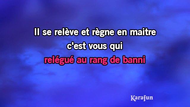 Grégoire - Merci KARAOKE / INSTRUMENTAL