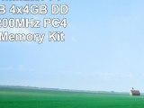 Corsair Dominator Platinum 16GB 4x4GB DDR4 DRAM 3200MHz PC4 25600 C15 Memory Kit