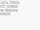 Crucial 8GB Kit DDR3DDR3L 1600 MTs PC312800 SR x4 ECC RDIMM 240Pin Server Memory