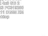 Kingston HyperX Beast 32 GB Kit 4x8 GB 2400MHz DDR3 PC319200 NonECC CL11 DIMM XMP