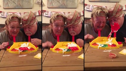 Mamie à trouvée une méthode pour déconcentrer papi