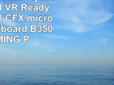 MSI Gaming AMD Ryzen B350 DDR4 VR Ready HDMI USB 3 CFX microATX Motherboard B350M GAMING