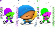 Talking Pocoyo Football Colors Reion Compilation Funny Montage 2016 HD