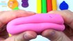 Learn Colors Play Doh Christmas Tree Snowman Toys Eggs Molds Fun and Creative for Kids & C