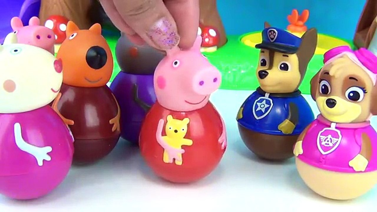 PEPPA PIG Weebles Wobble, Paw Patrol, Mashems, Fashems, Squishy Toy Surprises, George Chase / TUYC