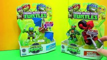 TEENAGE MUTANT NINJA TURTLES TMNT Leo & Raph Ninja in Half Shells a TMNT Video Toy Review