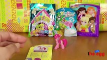 4 various Blind Bags My Little Pony, Soft Spots, YooHoo and Polly Pocket toys opening unboxing