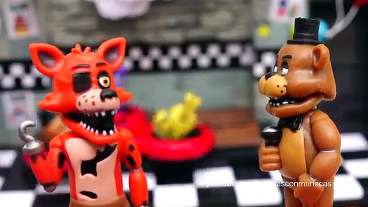 Juguetes de Five Nights at Freddys - DIY fidget spinners pintados de FNAF en 3D