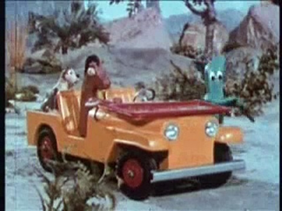 The Gumby Show: Gold Rush Gumby (1957) - claymation - Public Domain ...