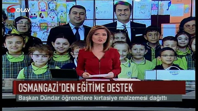 Osmangazi'den eğitime destek (Haber 19 09 2017)