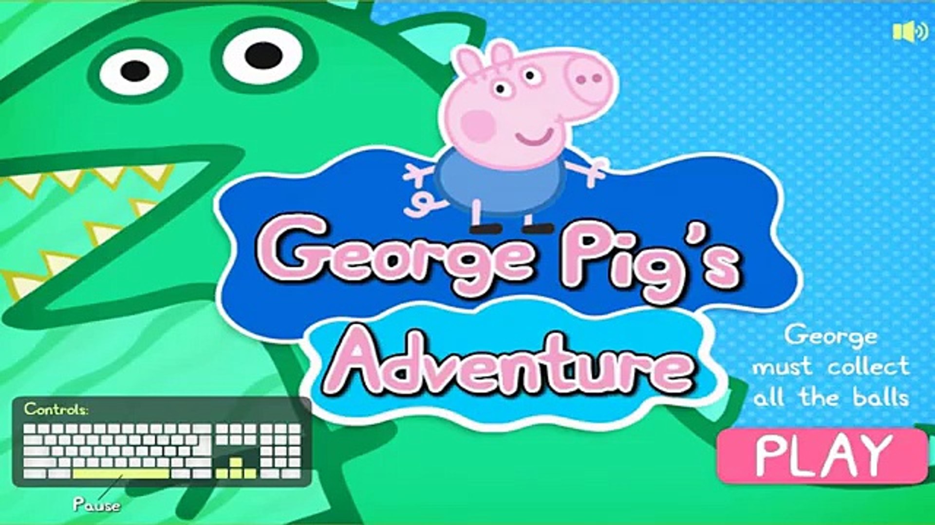 ⁣Peppa Pig George Pigs Adventure Cвинка Пеппа Приключения Джоржа сборник игр для детей видеообзор