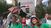 Protesters take their voices to outside the UN General Assembly