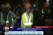 Terremoto en México: falta de fluido eléctrico dificulta labores de rescate en Coquimbo