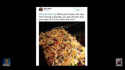 Gordon Ramsay Roasting Dishes On Twitter | Part XVII