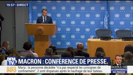 Emmanuel Macron s'agace contre les médias français "narcissiques"