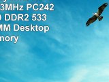 Komputerbay 2GB 2X 1GB DDR2 533MHz PC24200 PC24300 DDR2 533 240 PIN DIMM Desktop