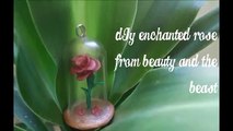 DIY Beauty and the Beast Enchanted Rose Charm