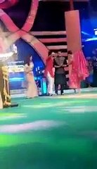 Sourav ganguly dancing with Varun Dhawan