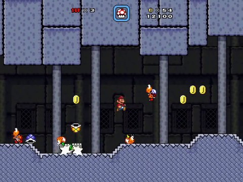 Super Mario Bros. X (SMBX) Custom Boss - Dark Bowsers Projectiles