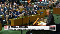 UN Secretary General warns against 'sleepwalking' into war with North Korea