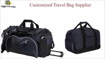 custom travel bag manufacture and supplier for corporate gifing in Bangalore