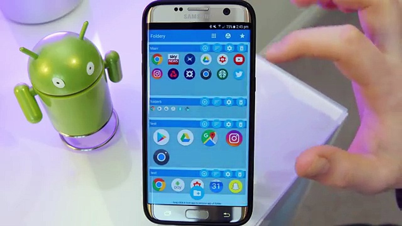 Foldery Widget: Make Your Homescreen Look Awesome!?