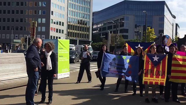 Concentració a Brussel·les