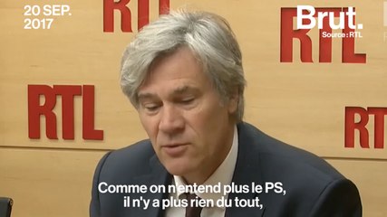 Petit coup de mou pour Stéphane Le Foll sur RTL