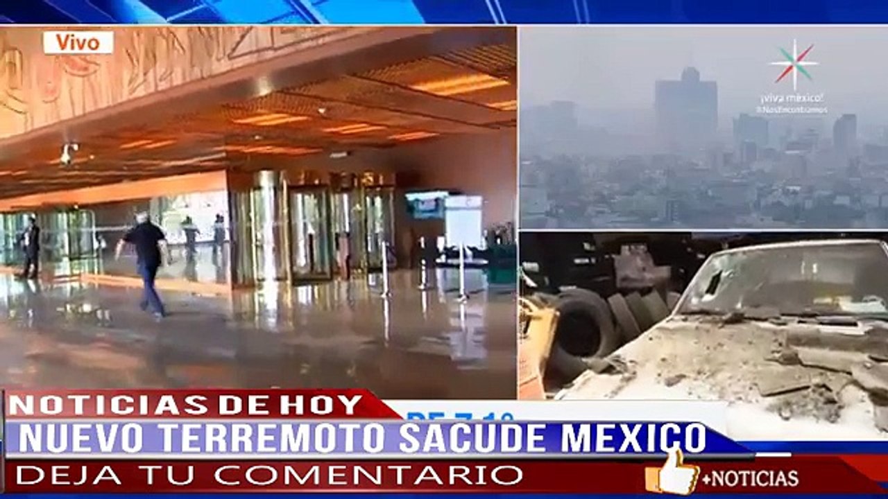 TERREMOTO SACUDE MEXICO HOY 19 SE SEPTIEMBRE DEL 2017 ...