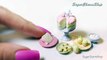Miniature Food; RAINBOW UNICORN Treats - Polymer Clay Tutorial