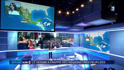Séisme au Mexique : dégâts considérables dans l'Etat du Puebla