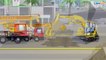 Les Voitures de la Ville - Le Tracteur pour bébés - Dessin animé français - Voitures de Construction