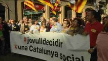 Doce detenidos en Cataluña para frenar el referéndum independentista